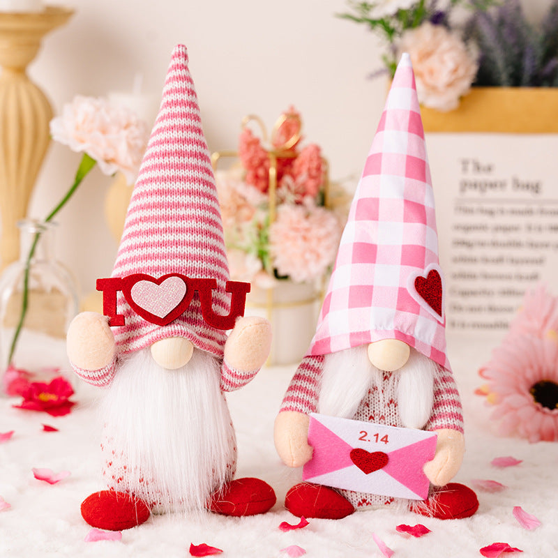 Valentine's Day Doll Ornaments Couple Dwarf Essence Doll Gift