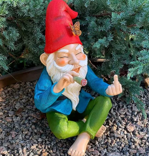Gnome Nightlight Garden Elf Resin