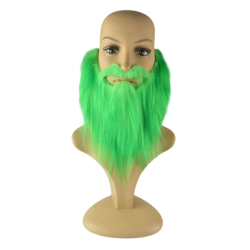 Irish Green Carnival Show Decorated Bearded, Green-themed party supplies, Irish Festival Decoration Items, St Patricks Day Decoration Items, Decognomes,