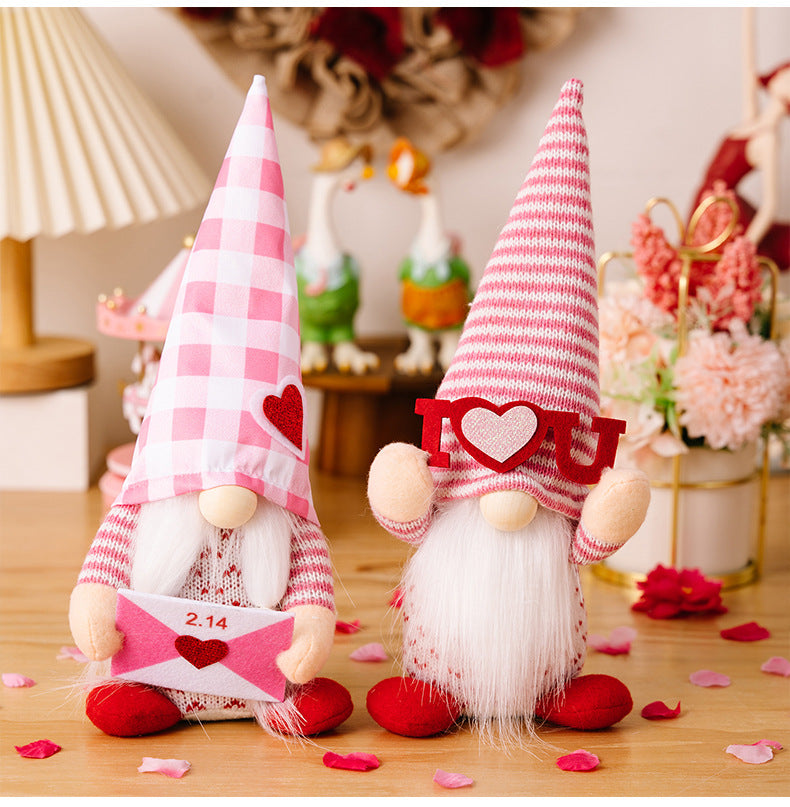 Valentine's Day Doll Ornaments Couple Dwarf Essence Doll Gift