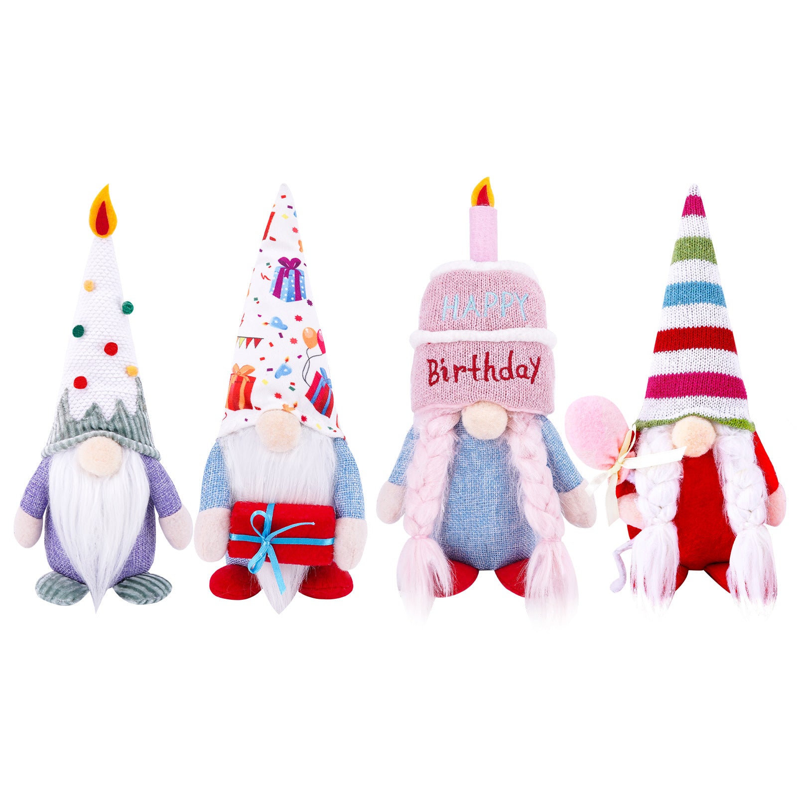 Birthday Plush Elf Decoration Birthday Faceless Doll Ornaments