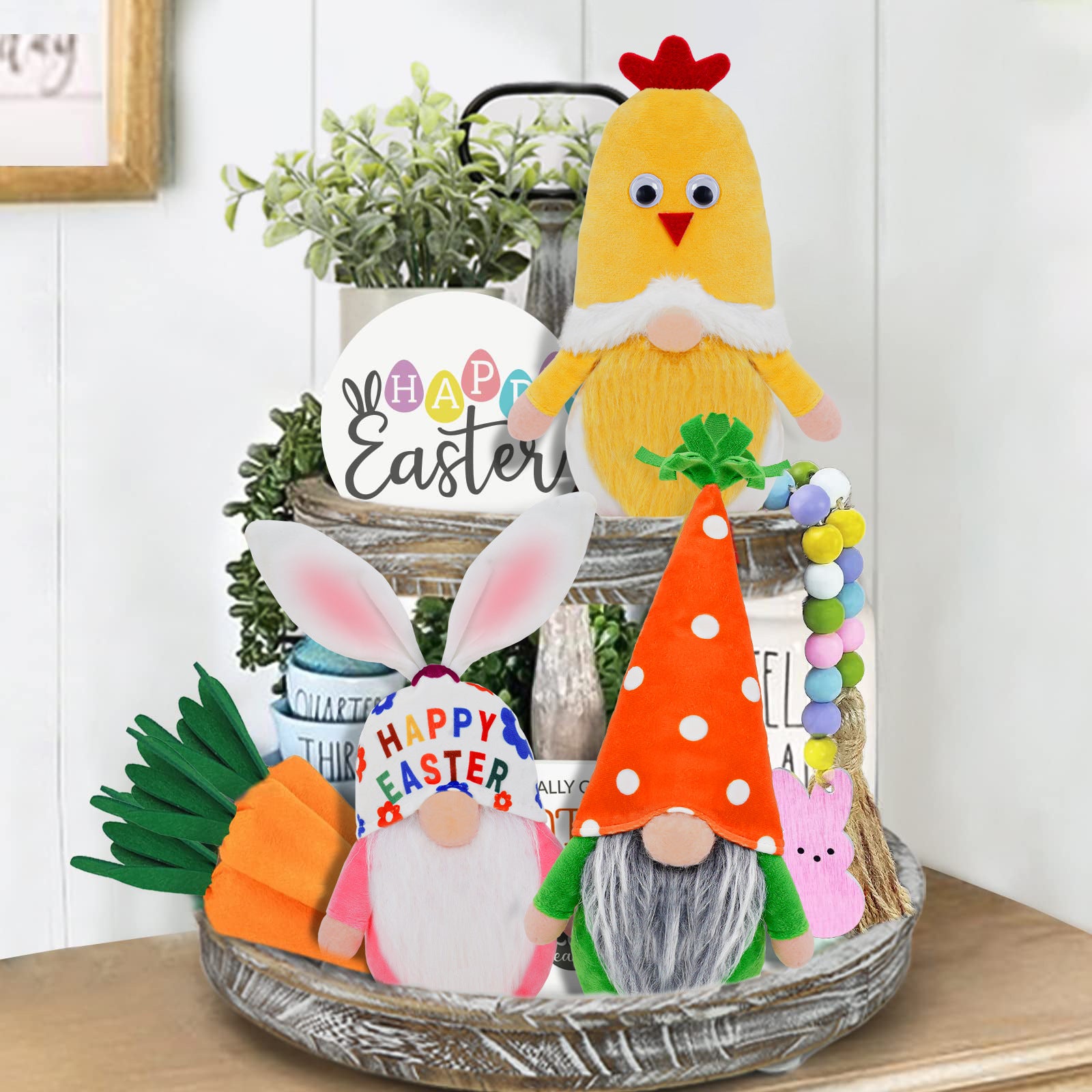 Easter Spring Rabbit Decoration Doll