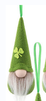 Irish Patrick's Day Decoration Green Little Gnomes