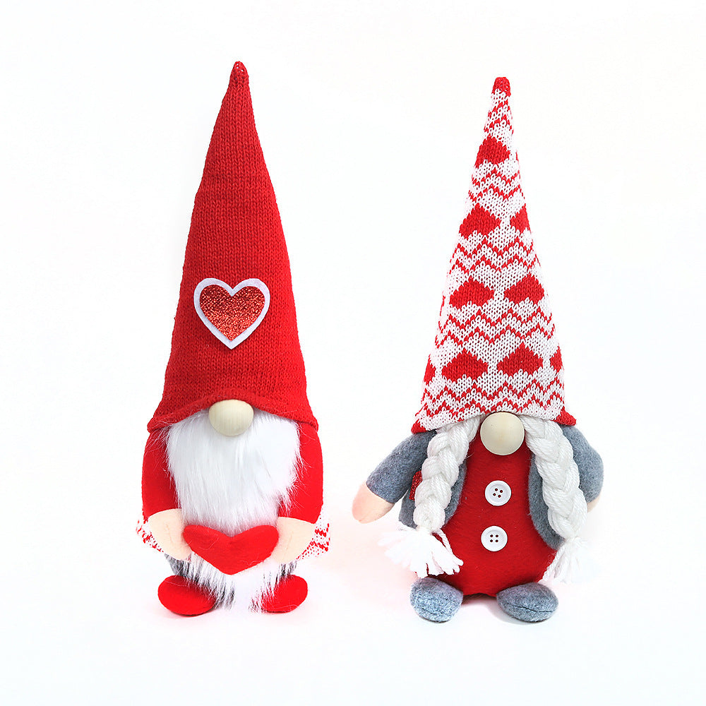Valentine's Day Decorations Christmas Plush Doll Forest Man Doll
