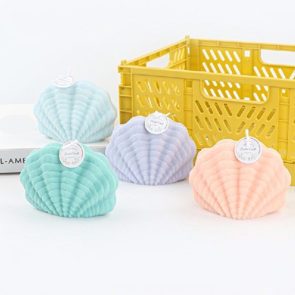 Seashell Candle Mold For Making Candles Plaster Crafts, Geometric candle molds, Abstract candle molds, DIY candle making molds, Decognomes, Silicone candle molds, Candle Molds, Aromatherapy Candles, Scented Candle,