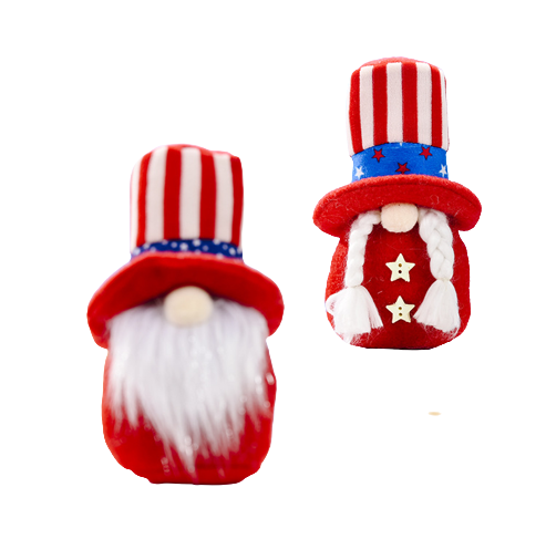4th July Decoration Gnomes Independence Day Gnomes   Presidents Day Gnome,  Flag Day Gnome 4th of July Gnome Veterans Day Gnome Memorial Day Gnome Labor Day Gnome Decoration Gnomes Columbus Day Gnome Patriotic Gnomes