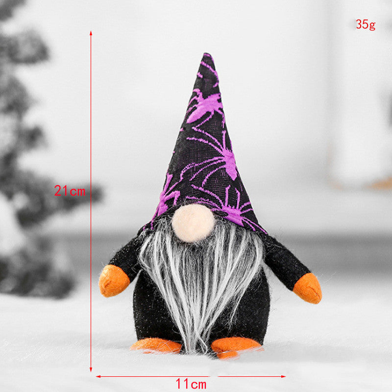 Spider Bat Party Atmosphere Props Halloween Decorations, Spider Gnomes, Pumpkin Gnomes, Ghost Gnomes, Vampire Gnomes, Small and Large Broom Gnome, Halloween Gnomes, Halloween Gnomes DIY, Halloween Gnomes Outdoor, Halloween Gnomes Homegoods, Halloween Decoration, Halloween Gnome Plush 
