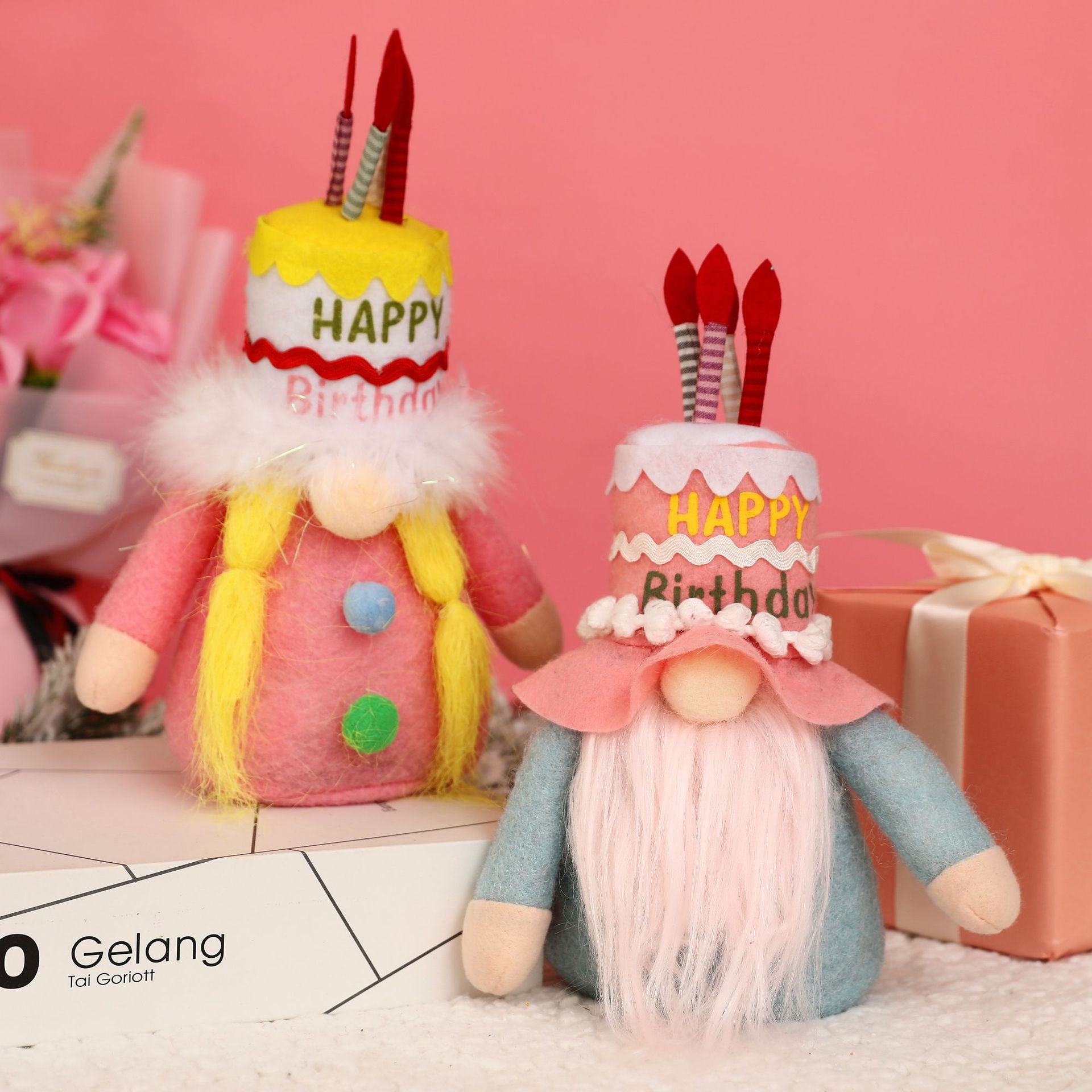 Happy Birthday Gnome, Happy Birthday Garden Gnome, Gnomes Singing Happy Birthday, 