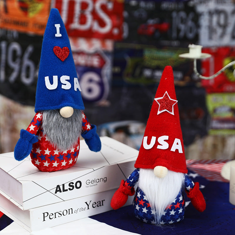 National Day Gnomes Patriotic gnome Independence Day Gnome, 4th of July Gnome,  Gnome For Sale, Handmade Gnome,  Memorial Day Gnome, Veterans Day Gnome