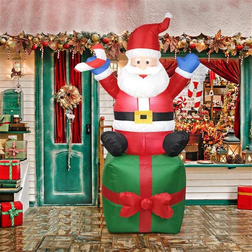 Hot Selling 1.8m Gift Bag Santa Claus Inflatable Inflatable Model, Christmas Inflatable, Christmas Inflatable Decoration, Holiday Season Inflatable, Christmas inflatables, Christmas inflatables on Sale, Christmas inflatables 2022, Christmas inflatables lowes, Christmas inflatables wholesale