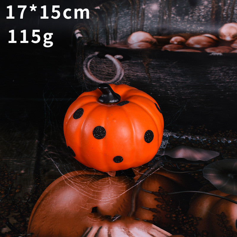 Fashion Halloween Pumpkin Decoration Large-scale Scene Layout Simulation, Halloween decorations items, Halloween costumes, Halloween masks, Halloween props, Halloween animatronics, Halloween inflatables, Halloween lights, Halloween fog machines, Halloween spider webs, Halloween lanterns, Halloween banners, Halloween streamers, Halloween tableware, Halloween centerpieces, Halloween party favors, Halloween yard stakes, Halloween tombstones, Halloween candles, Halloween wreaths, Halloween garlands
