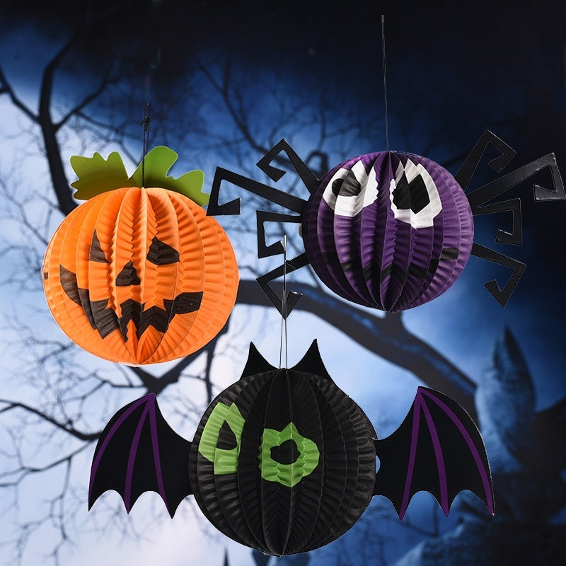 Halloween Decorative Pendant Three-dimensional Paper Props