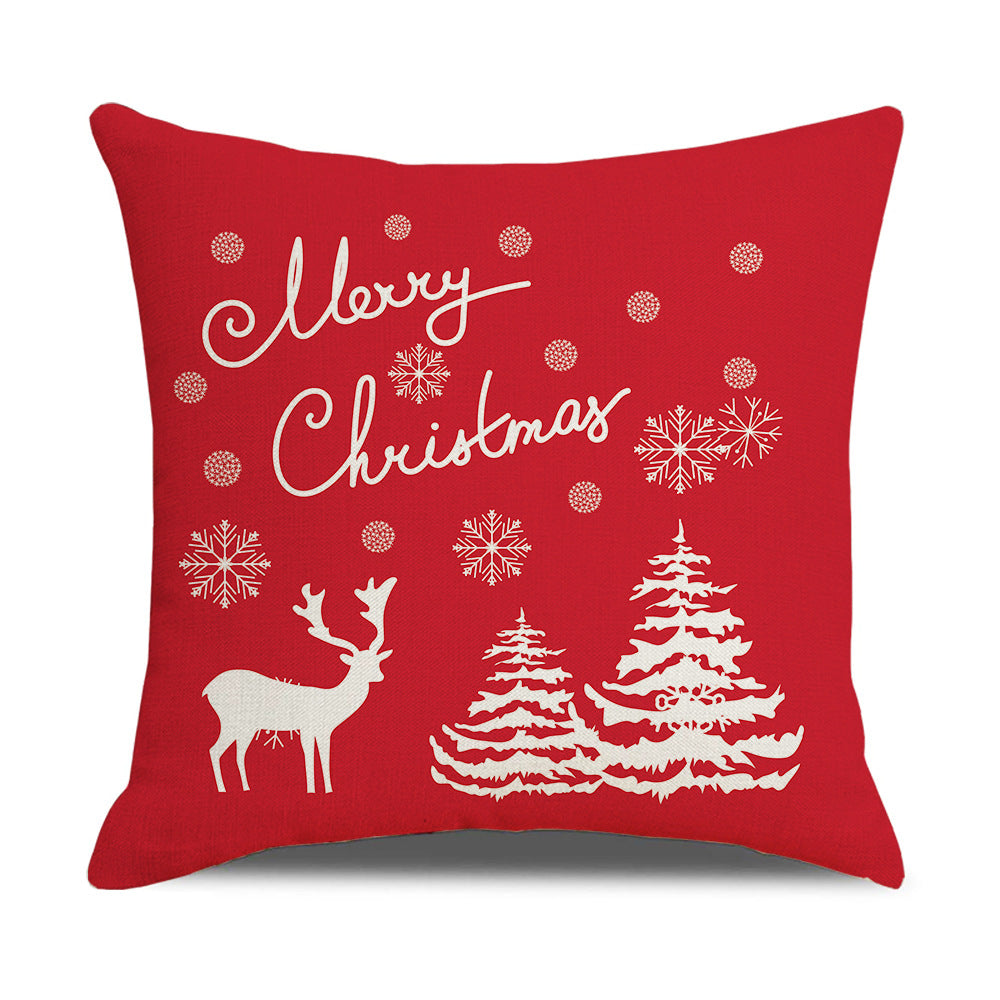 Home Christmas Series Sofa Cushion Seat Cover