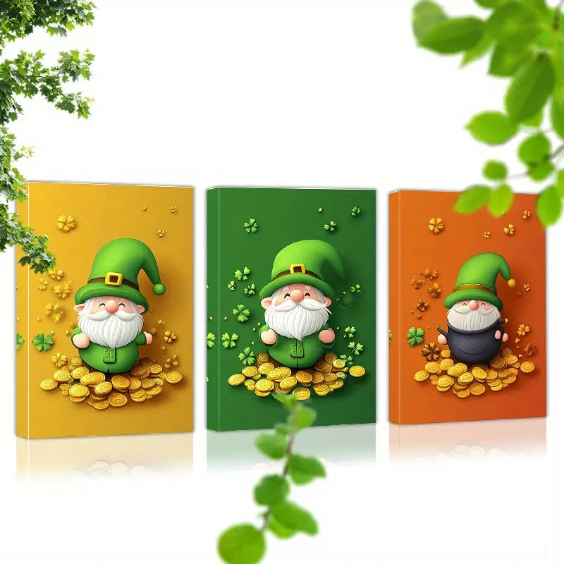 Decorative Canvas Painting Core Frameless, st patricks day decorations, st patricks day decor, st patrick's day decorations, st patrick day decorations, Irish Décor, irish ornaments, Decognomes, St. Patrick's Day Party Supplies, St. Patrick's Day Decorations: Shamrock, Irish & Leprechaun
