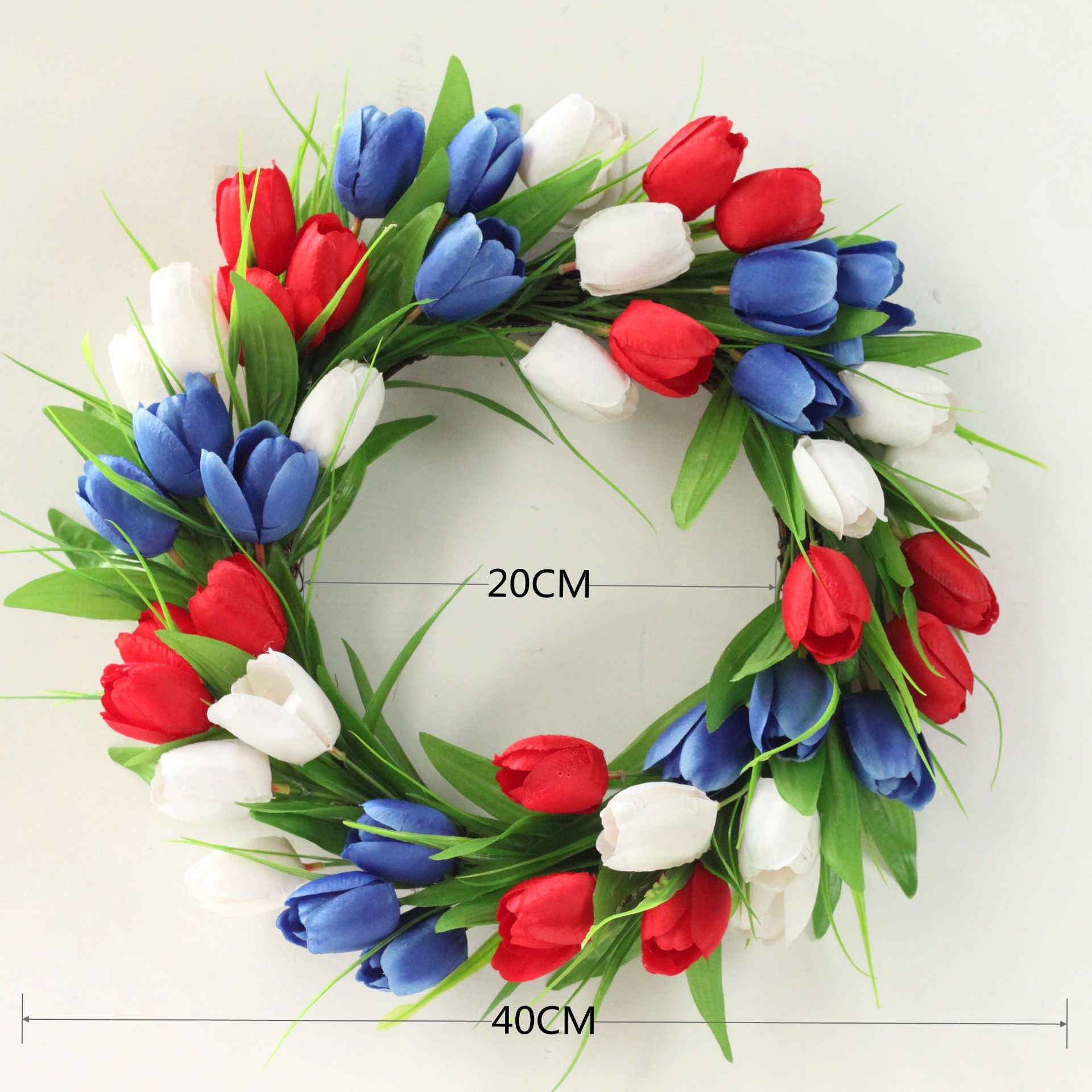 July 4th centerpieces, Independence Day Party Holiday Decoration Garland, 4th of July decorations, American flag decorations, Patriotic decorations, Red, white and blue decorations, July 4th wreaths, July 4th garlands