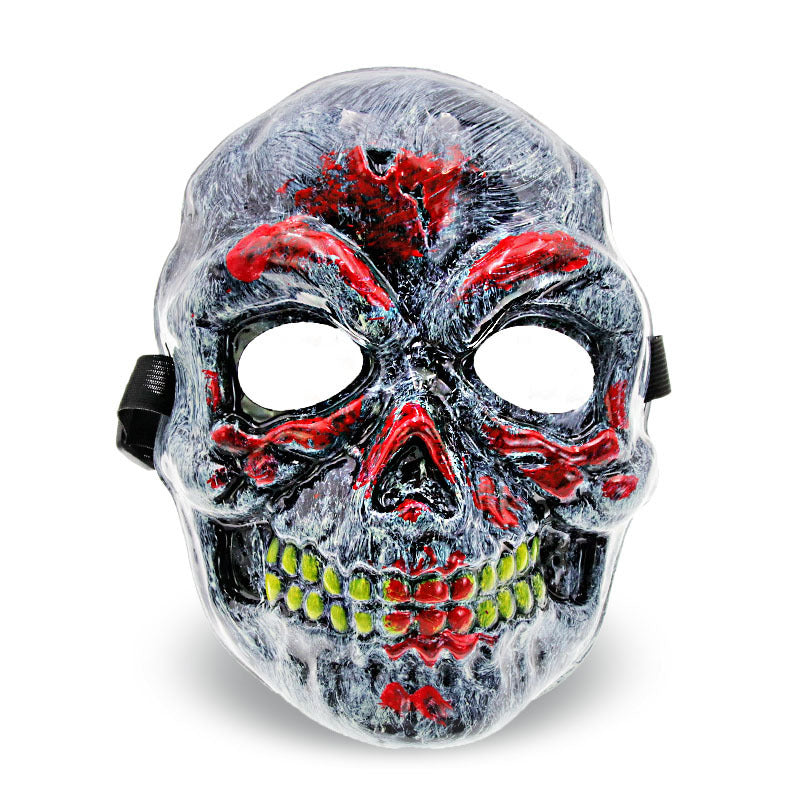 Sticky EL Wire Special Halloween Horror Ghost Skull Mask