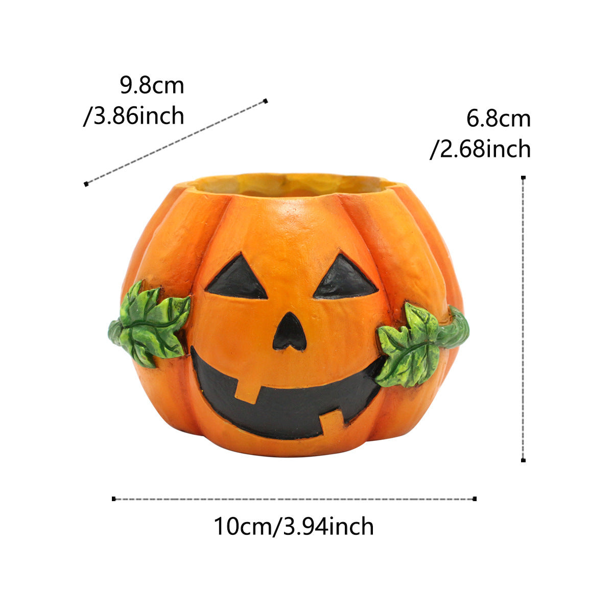 Halloween Pumpkin Decoration Flower Pot