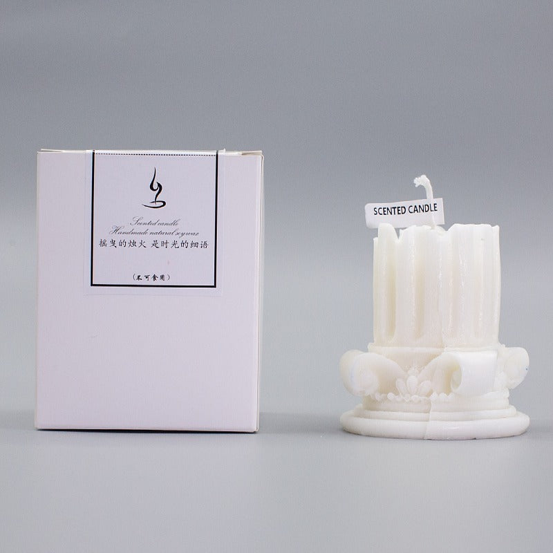 Roman Column Shape Aromatherapy Candle