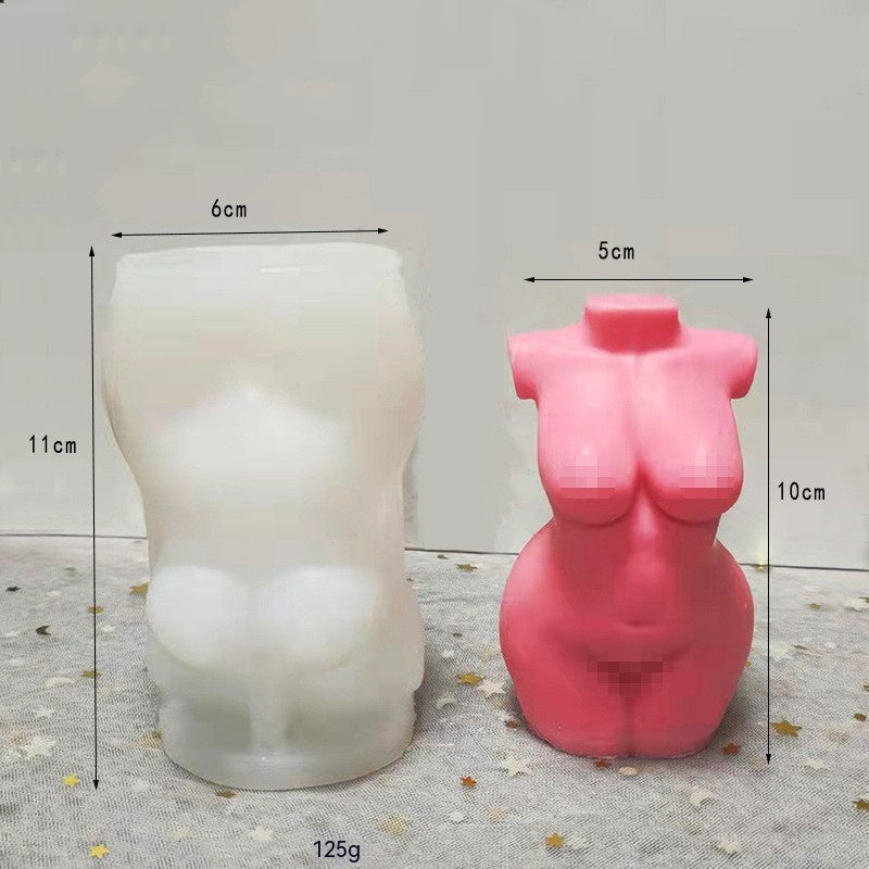 Human-shaped Plaster Epoxy Portrait Aromatherapy Candle Mould, Silicone candle molds, Geometric candle molds, DIY candle making molds, Aromatherapy Candle, Sented candle, candles, 