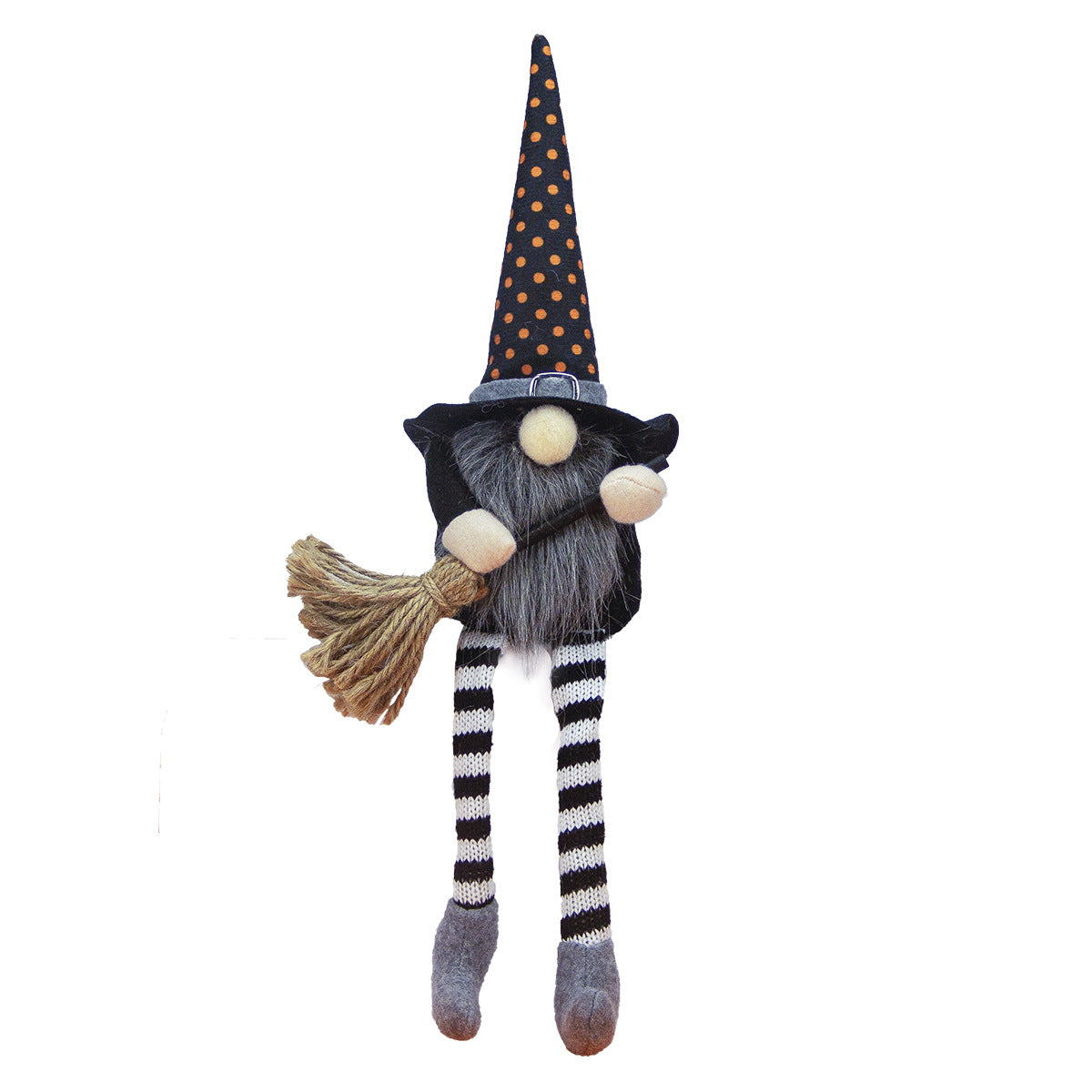 Broom Gnome Creative Faceless Doll Desktop Decoration, Halloween gnomes, Scary gnomes, Spooky gnomes, Witch gnomes, Ghost gnomes, Skeleton gnomes, Jack-o-lantern gnomes, Vampire gnomes, Zombie gnomes, Creepy gnomes, Halloween decorations, Haunted house gnomes, Trick or treat gnomes, Gothic gnomes, Horror gnomes