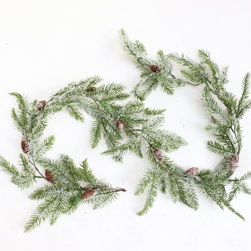 Creative Pine Branches And Red Fruit Ornaments Decoration