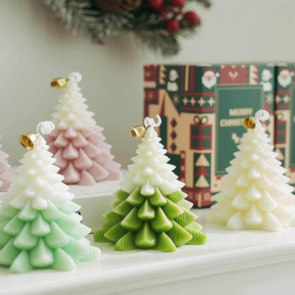 Gift Creative Gift Box Christmas Tree Aromatherapy Candle Ornaments