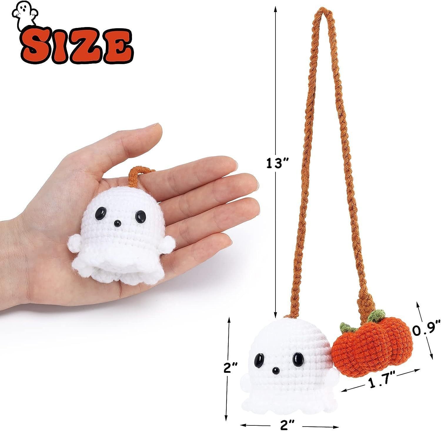 Halloween Funny Little Ghost Decoration Car Indoor Decorations