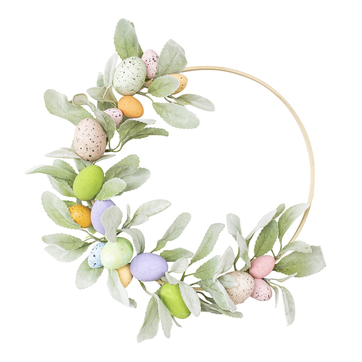 Easter Carrot Wreath Rustic Bow Cloth Wreath Garland With Green Leaves For Front Door Decoration, easter decorations, Easter Decor, easter table decor, outdoor easter decorations, shop easter, Decognomes, Spring Decorations