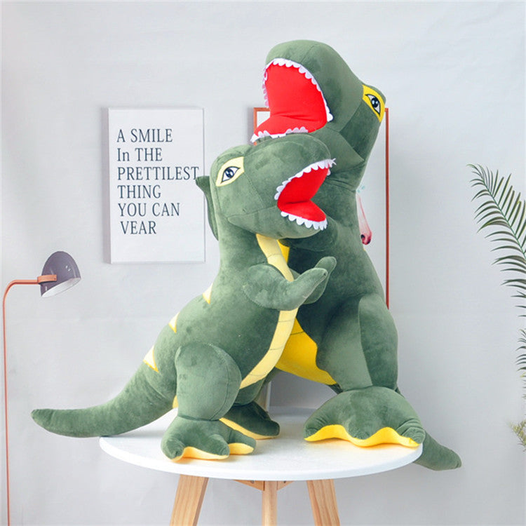 New Dinosaur Plush Toys Cartoon Tyrannosaurus Cute Stuffed Toy Dolls For Kids Children Boys Christmas Gift, stuffed animals, weighted stuffed animal, stuffed animal​, highland cow stuffed animal, Plush Toys, Soft Toys, Teddy Bear, plush​, plushies, Decognomes, Plush doll