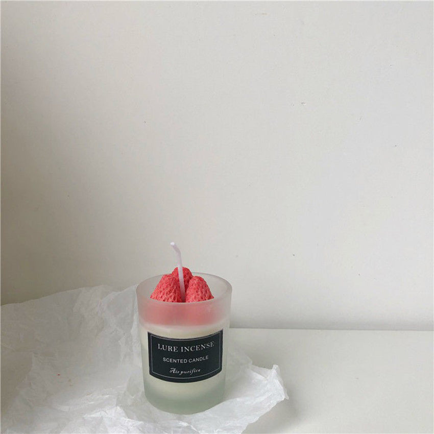 Strawberry Scented Candle Girl Lasting Room, Geometric candle molds, Abstract candle molds, DIY candle making molds, Aromatherapy Candles, Scented Candles, Decognomes, 