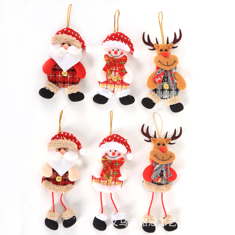 Christmas Decorations Small Gifts For Children Doll Ornaments