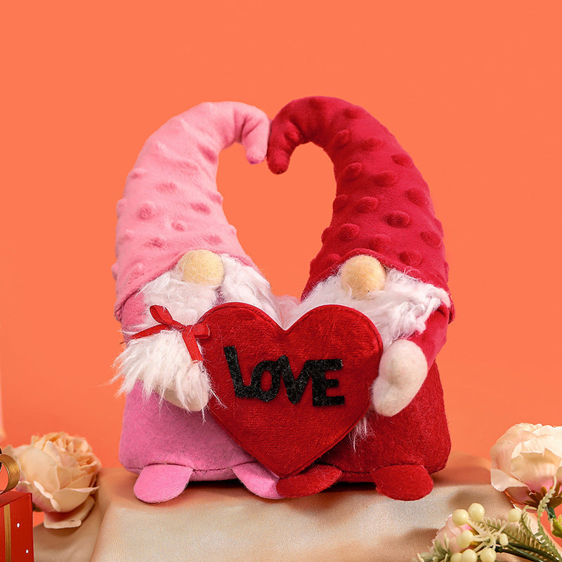 Love Faceless Dwarf Valentine's Day Doll