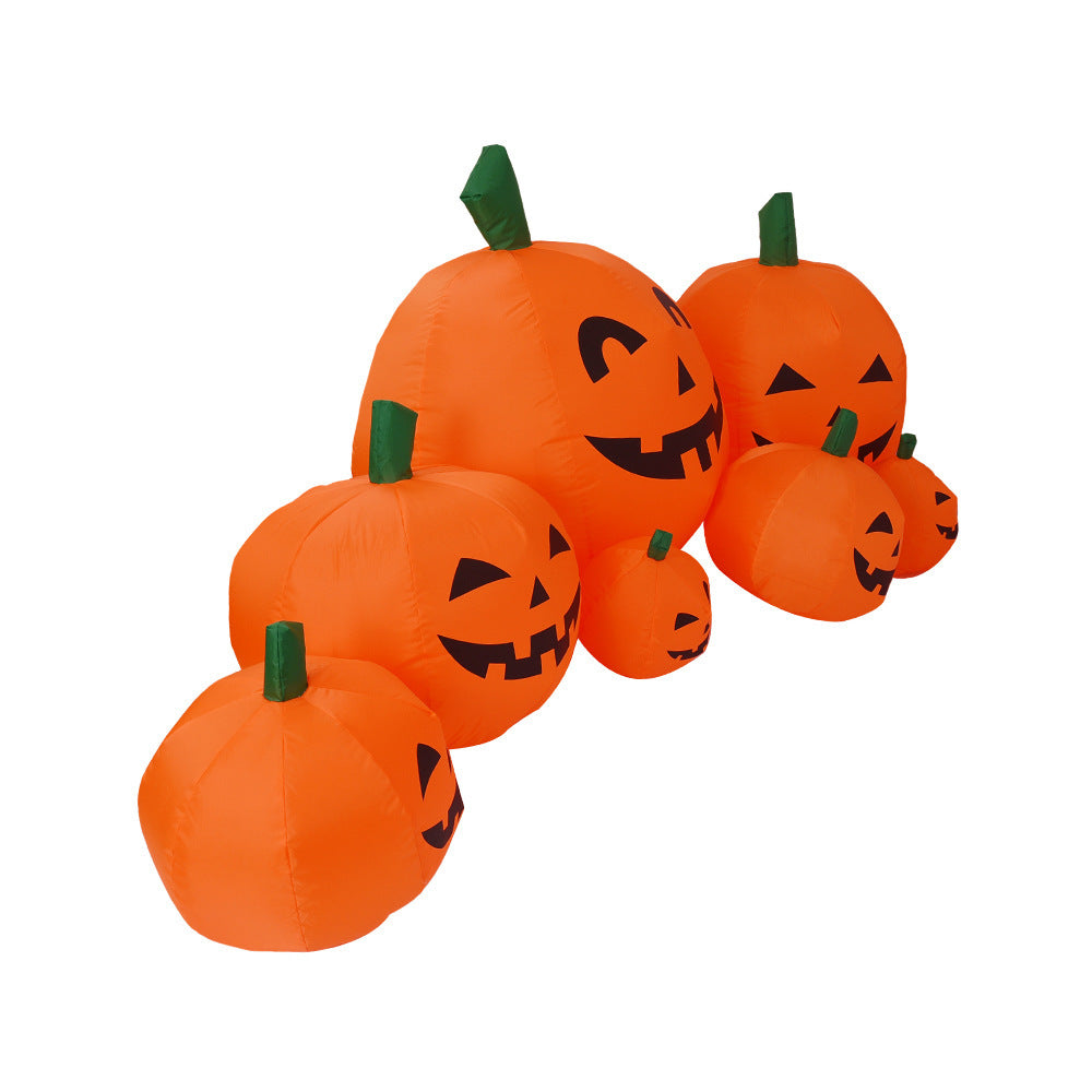 Pumpkin Inflatable Model 23 M 7 Pumpkin Ghost Decoration, Pumpkin lanterns, Jack o Lanterns, Halloween Lights, Halloween Decoration Ornaments, Halloween inflatables, carved pumpkins, Halloween wreaths, Halloween Candles.