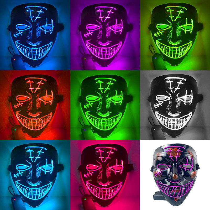 Cold Light Halloween Mask Led Luminous, Cold Light Halloween Horror Holiday Masks, Funny Glowing Masks, Halloween Horror Mask, Halloween LED Full Mask, Skull LED Mask, Animal Mask, Costumes Props Mask, Halloween Masks For Sale, Halloween Masks Near Me, Halloween Mask Micheal Myers, Halloween Mask Store.
