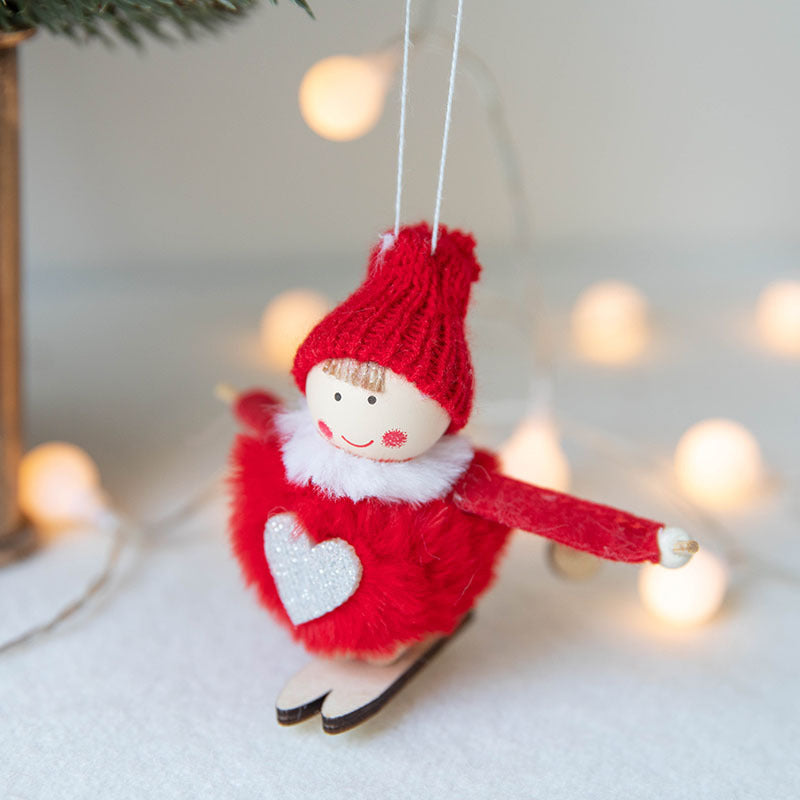 Plush Pendant Christmas Decorations, Christmas Tree Ornaments