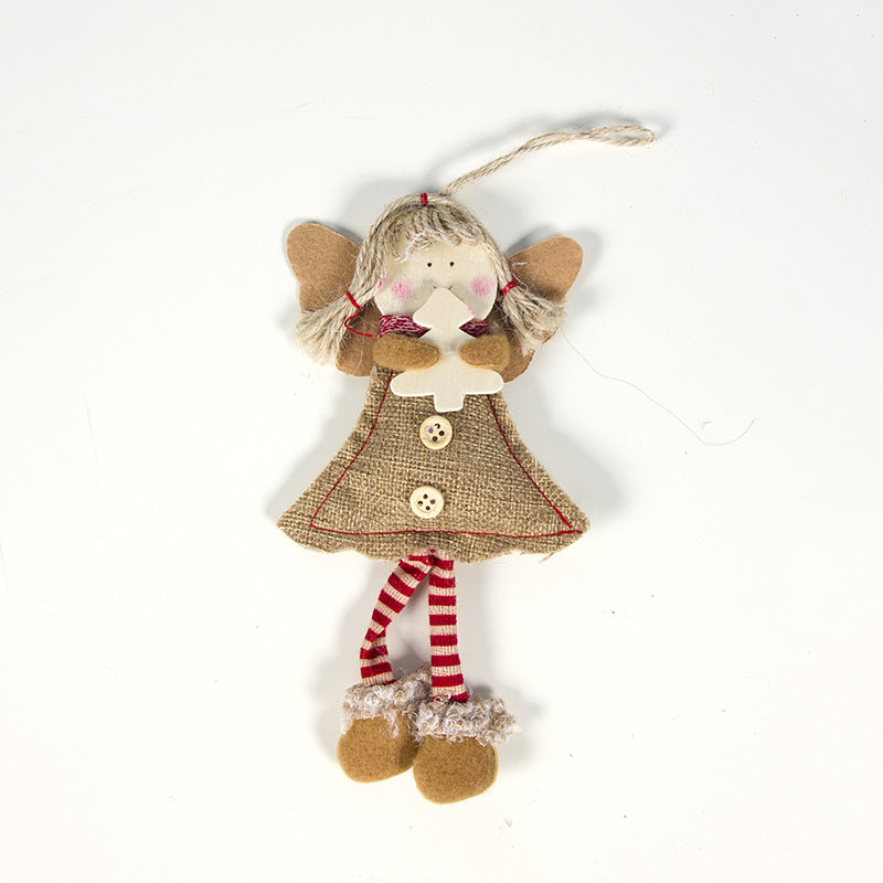 Smiling angel doll pendant