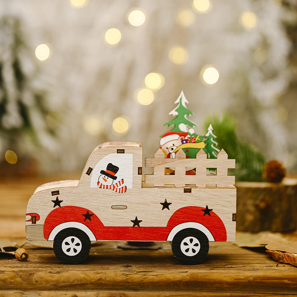 Santa Claus supplies creative car decoration