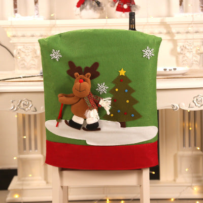 Christmas Ski Chair Set