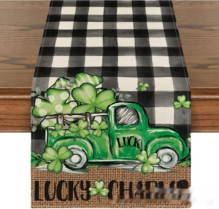 St Patrick's Day Decorations Placemat Stain-resistant Insulated Dining Table Mat, st patricks day decorations, st patricks day decor, st patrick's day decorations, st patrick day decorations, Irish Décor, irish ornaments, Decognomes, St. Patrick's Day Party Supplies, St. Patrick's Day Decorations: Shamrock, Irish & Leprechaun