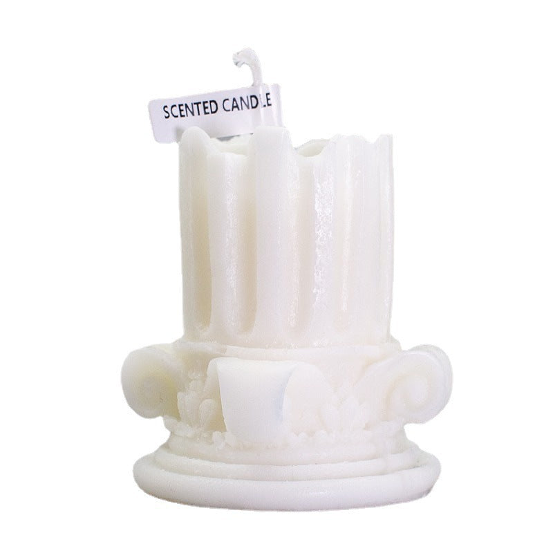 Roman Column Aromatherapy Candle Pillar Shape