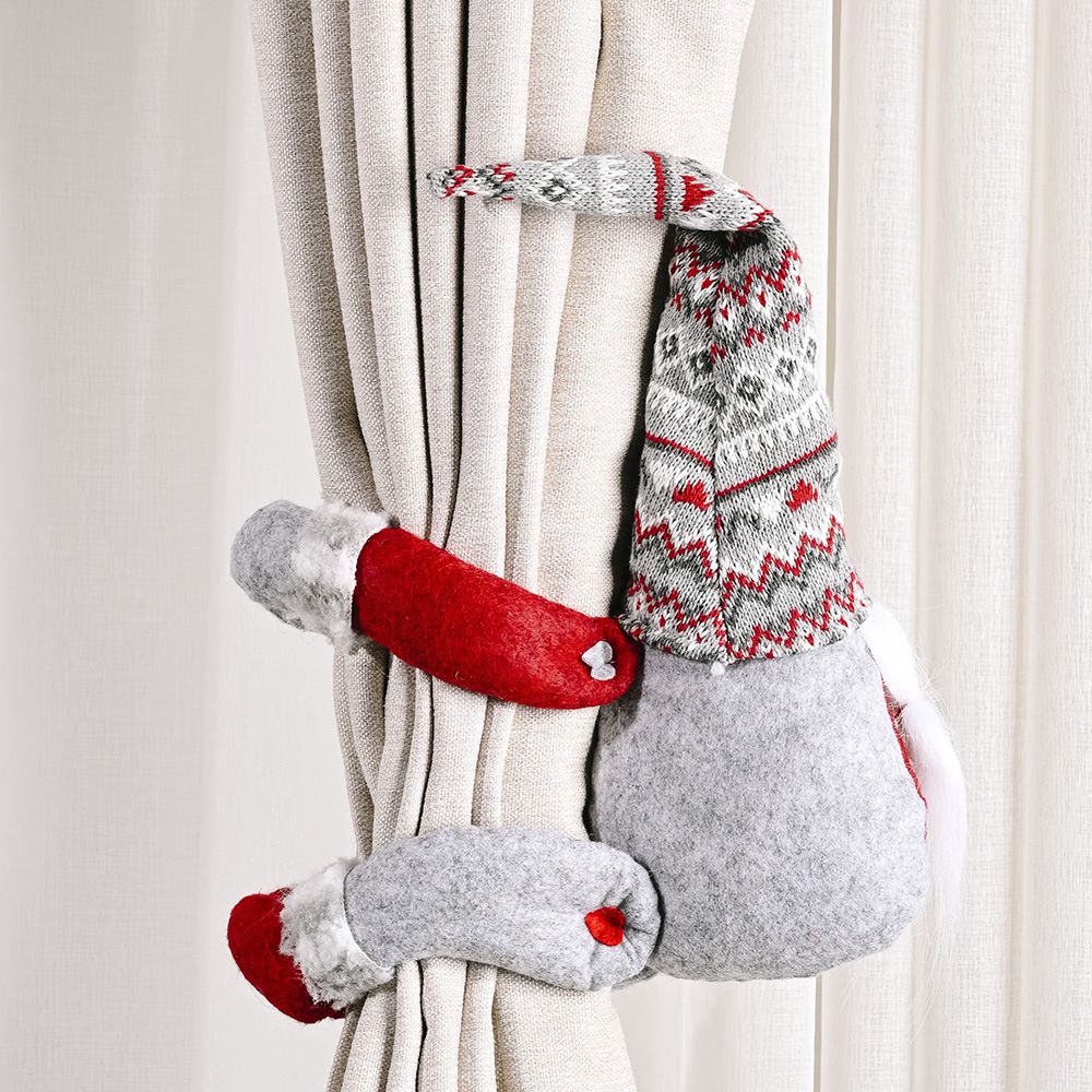 Christmas curtain buckle