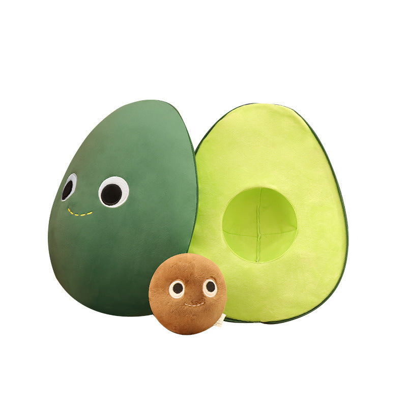 Cute Fruit Avocado Plush Toy Stuffed Doll Baby Kids Children Girls Boys Creativey Birthday Gift Sofa Cushion Home Room Decor, stuffed animals, weighted stuffed animal, stuffed animal​, highland cow stuffed animal, Plush Toys, Soft Toys, Teddy Bear, plush​, plushies, Decognomes, Plush doll