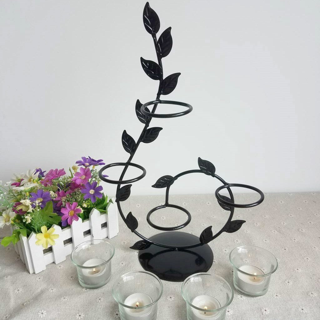 Iron Candle Holder Valentine's Day Romantic Creative Home Accessories Candle Light Dinner