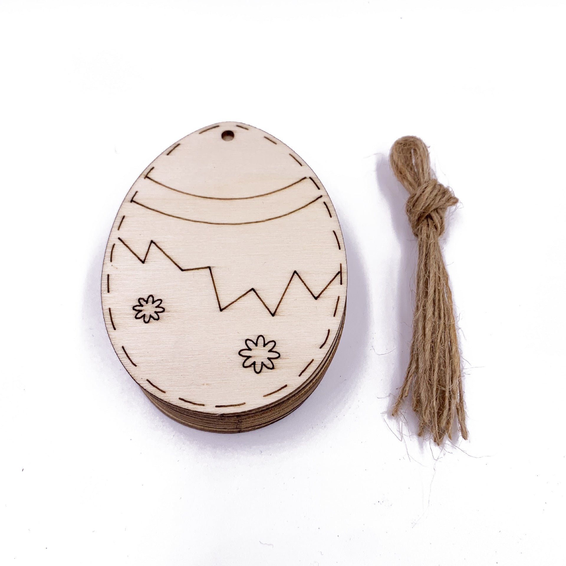 Easter Day Party Home Decoration Pendant DIY Carved Wooden Egg Pendant Wooden Crafts, easter decorations, Easter Decor, easter table decor, outdoor easter decorations, shop easter, Decognomes, Spring Decorations