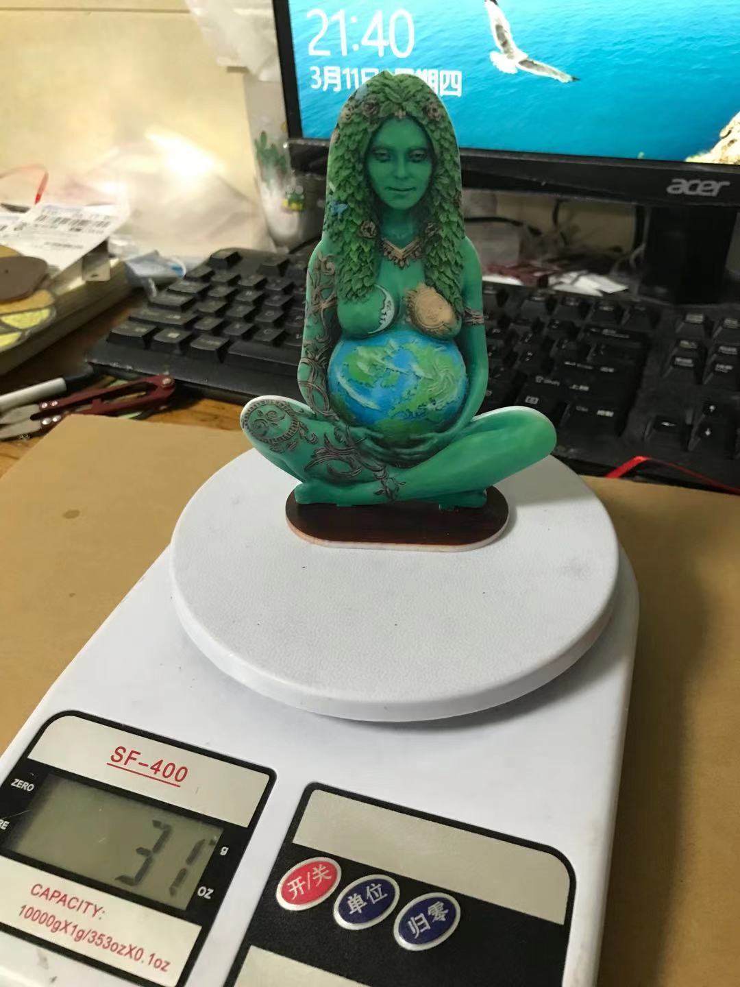 Spot Mother Earth Art Statue Decoration Decoration Mother Earth Statue Pendant Home Decorations