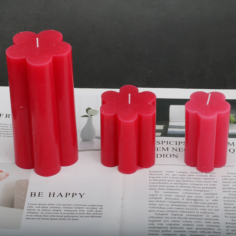 Acrylic Transparent Mold Cylindrical Candle Mold, Geometric candle molds, Abstract candle molds, DIY candle making molds, Silicone candle molds,
