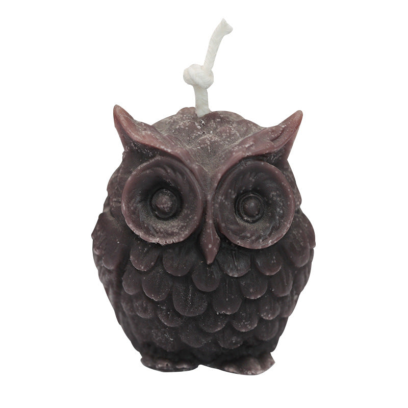 Owl Candle Mold Three-dimensional Cute, Geometric candle molds, Abstract candle molds, DIY candle making molds, Silicone candle molds, Animal candle molds,