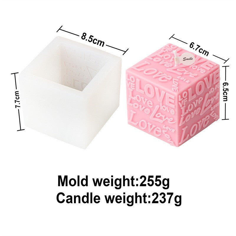 Cylindrical Candle Mold Aromatherapy Ornaments, Candles Silicone Mold,  Silicone Mold Candle,  Cylindrical Candle