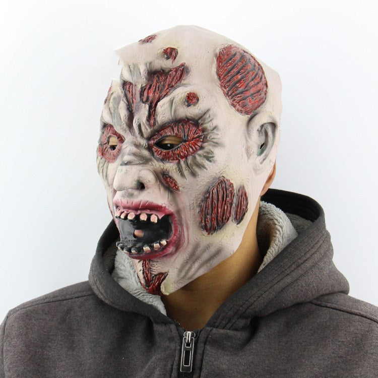 Horror zombie mask Halloween Masks, Halloween masks, Scary masks, Horror masks, Zombie masks, Skeleton masks, Ghost masks, Witch masks, Vampire masks, Werewolf masks, Clown masks, Monster masks, Alien masks, Animal masks, Day of the Dead masks, Masquerade masks, Full-face masks, Half-face masks, Latex masks, Silicone masks, Foam masks, LED masks, Glowing masks, 3D masks, Funny masks, Pop culture masks,