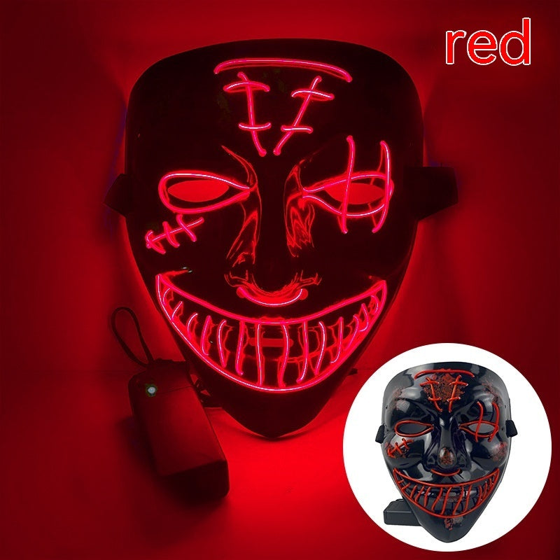 Cold Light Halloween Mask Led Luminous, Cold Light Halloween Horror Holiday Masks, Funny Glowing Masks, Halloween Horror Mask, Halloween LED Full Mask, Skull LED Mask, Animal Mask, Costumes Props Mask, Halloween Masks For Sale, Halloween Masks Near Me, Halloween Mask Micheal Myers, Halloween Mask Store.
